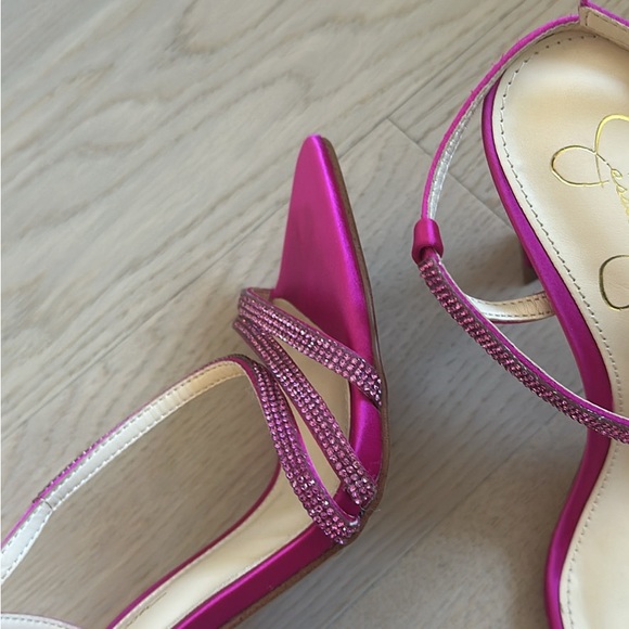 Jessica Simpson Pyine Heels in Bright Pink - 7 - Picture 6 of 10